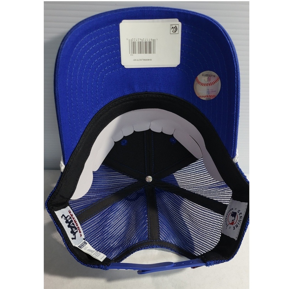 Texas Rangers Rope Hat MLB Baseball Cap Trucker‎ Adjustable - Picture 5 of 8